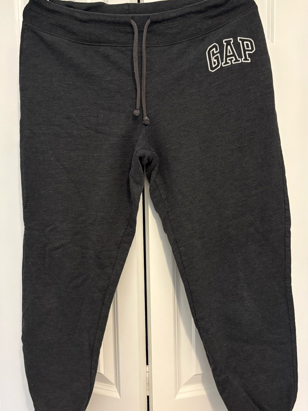 GAP Charcoal Gray Drawstring Joggers